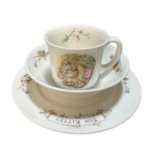 Royal Albert Beatrix Potter Tea Set | Jemima Puddle-Duck & Tom Kitten | England